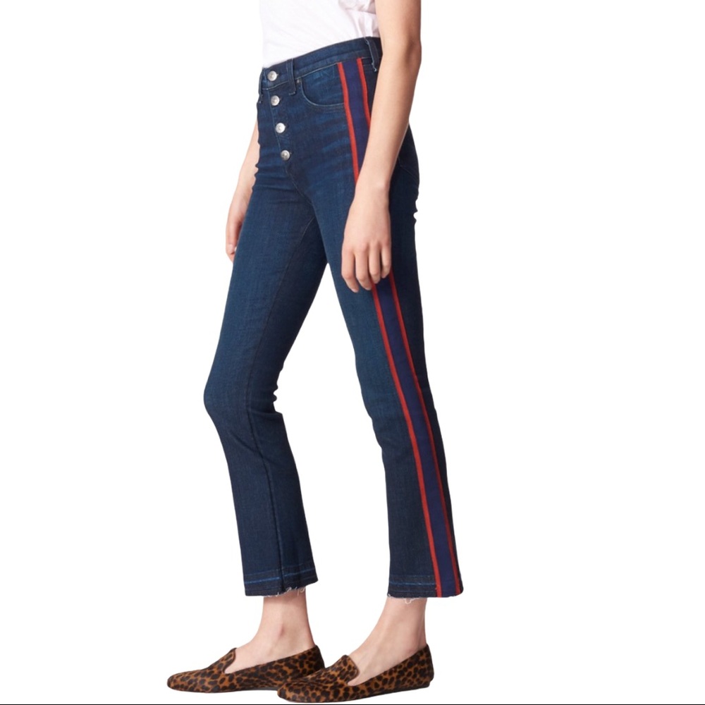 VERONICA BEARD CAROLYN HIGHG RISE BABY BOOT JEAN O